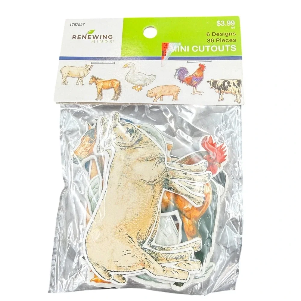 Craft Sticker Lot Jolee's Boutique Washington DC Rodeo Cowboy Farm Animal